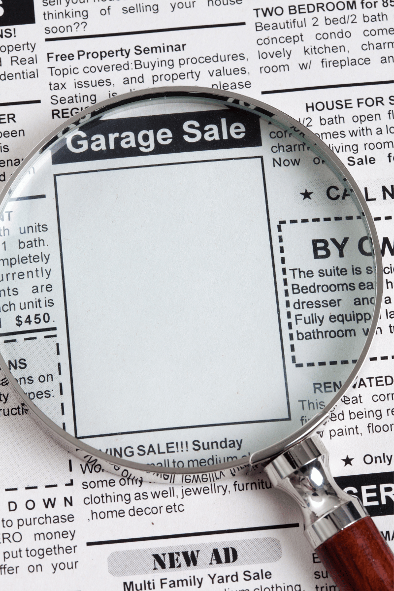 Examples of Garage Sale Ads Effective Strategies and Tips Budget